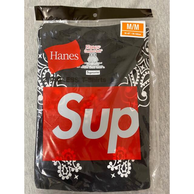 Supreme   Supreme Hanes Bandana Tagless Tees Mサイズの通販 by たか