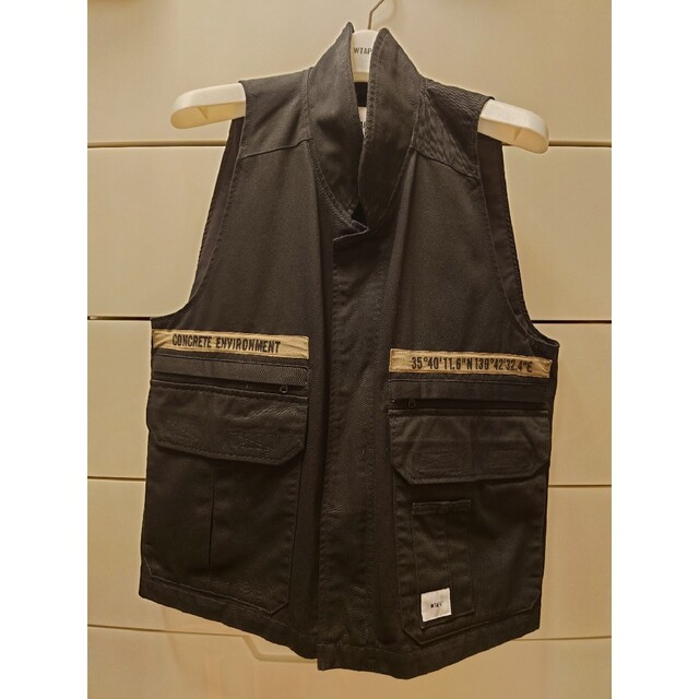 WTAPS 21SS REP / VEST / COTTON. TWILL 01