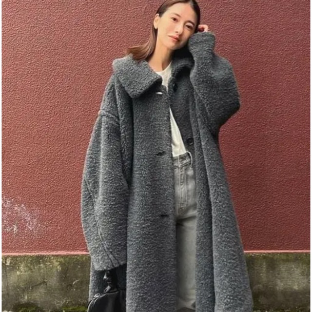 ジャケット/アウターお値下げ中　clane VOLUME FLARE BOA COAT ボアコート