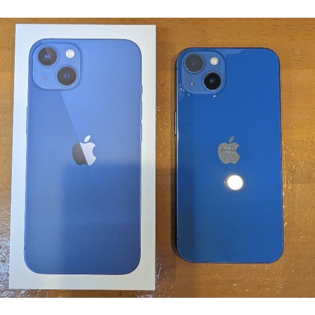 iphone13 256GB R4.5購入　ブルー　美品　SIMフリー版