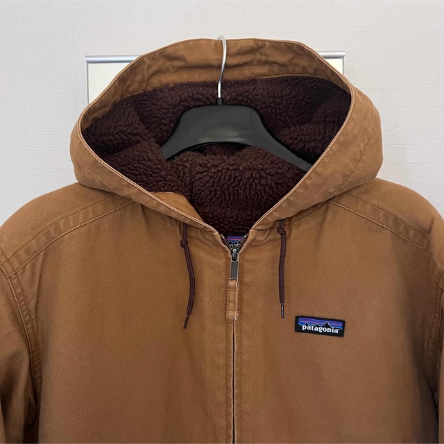 patagonia ラインドキャンバスフーディ【美品】希少カラー☆チークウッド-