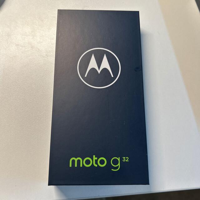 新品未開封　moto g32 Motorolaスマートフォン