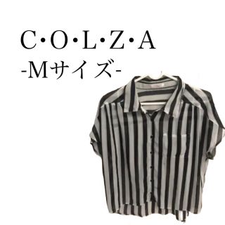 コルザ(COLZA)のトップス ストライプ(シャツ/ブラウス(半袖/袖なし))