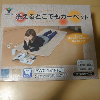 洗えるどこでもカーペット YWC-181F(C)(ホットカーペット)