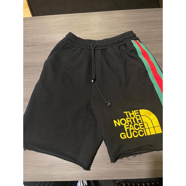 楽天最安値に挑戦】 - Gucci GUCCI FACE NORTH THE ショートパンツ