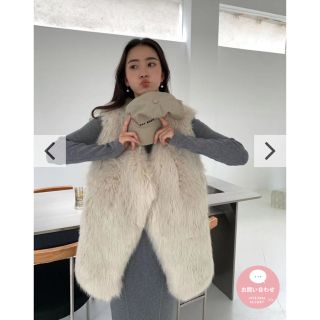 バースデーバッシュ(BIRTHDAY BASH)のVEGAN FUR GILET(ベスト/ジレ)