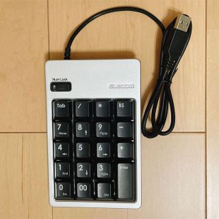 エレコム(ELECOM)のエレコム 10キーボード USBハブ2ポート付 ELECOM TK-BT3H(その他)