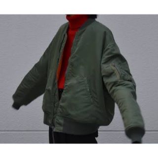 伊勢丹別注 unused dawn ma-1 jacket olive Mサイズ