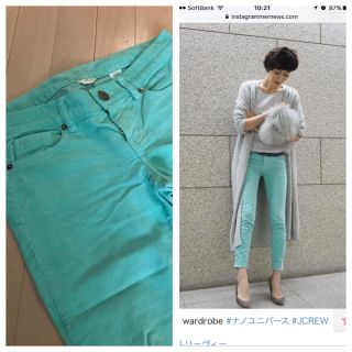 ジェイクルー(J.Crew)の田丸麻紀さん着用 J.CREW パンツ(カジュアルパンツ)