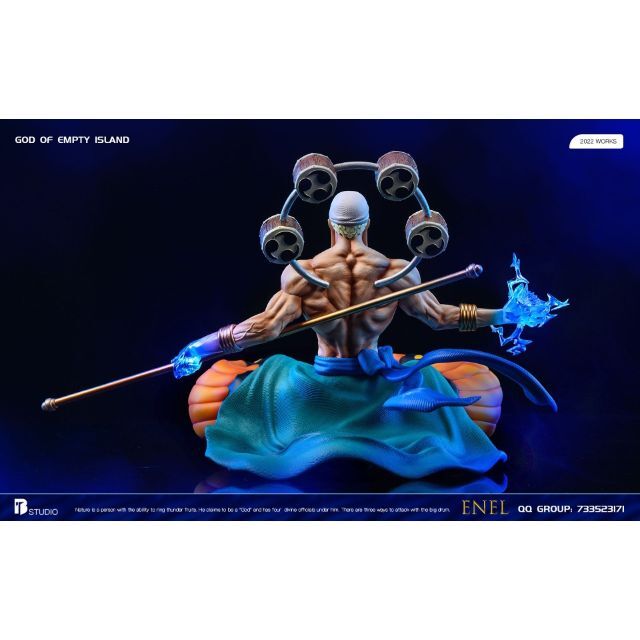 ワンピース エネル 神 ゴッド フィギュア 塗装済み完成品 ガレージ ワンピース エネル 神 ゴッド フィギュア 塗装済み完成品 ガレージ