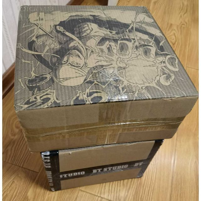 ワンピース エネル 神 ゴッド フィギュア 塗装済み完成品 ガレージ