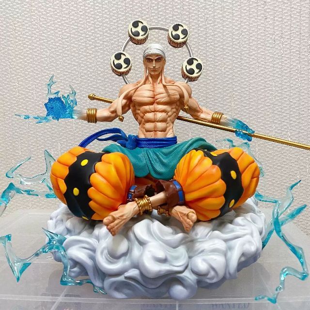 ワンピース エネル 神 ゴッド フィギュア 塗装済み完成品 ガレージキット ワンピース エネル 神 ゴッド フィギュア 塗装済み完成品 ガレージキット