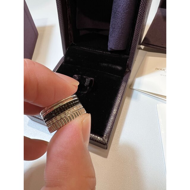 SARA様専用　ブシュロン　キャトルダイヤリング　t55  レディースのアクセサリー(リング(指輪))の商品写真