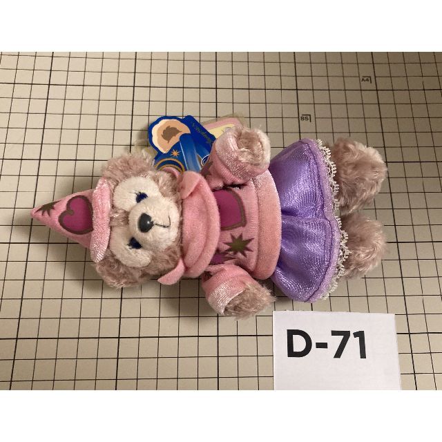 ダッフィー - D-71／東京ディズニーシー シェリーメイぬいぐるみバッジ