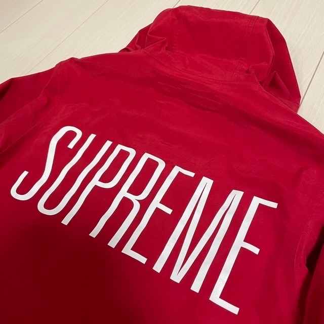 送料込 S Supreme Taped Seam Fishtail Parka