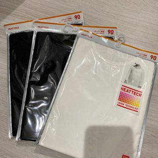 ユニクロ(UNIQLO)のUNIQLO ヒートテック　3枚セット　90㎝(肌着/下着)