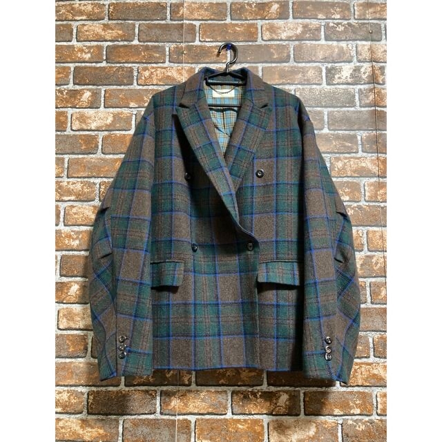 美品【定価85000円】19aw JieDa PLAID プレイド セットアップ