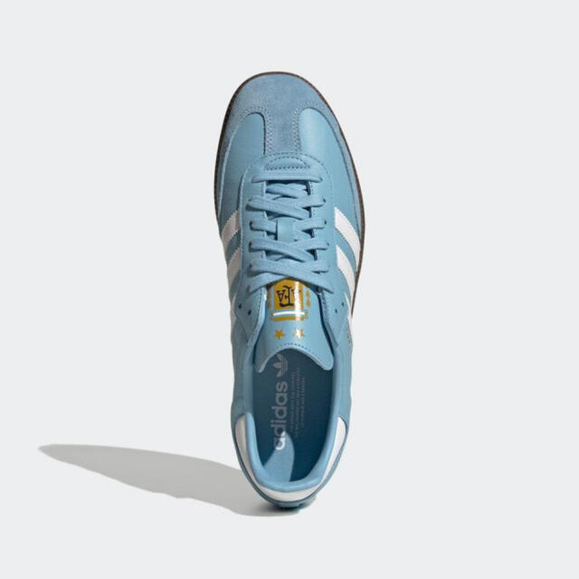 adidas(アディダス)の新品 アディダス 27㎝ クリアブルー HQ7037 サンバチーム メンズの靴/シューズ(スニーカー)の商品写真