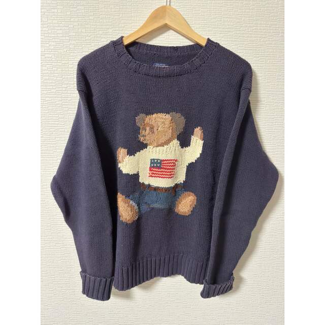 人気商品は RALPH POLO LAUREN コットンニット ポロベア lauren ラルフ