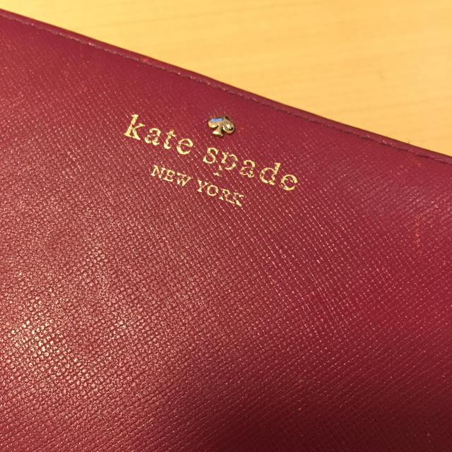kate spade new york(ケイトスペードニューヨーク)の中古 kate spade 長財布 レディースのファッション小物(財布)の商品写真