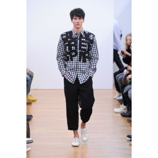 COMME des GARCONS SHIRT 12AW パッチワークシャツ