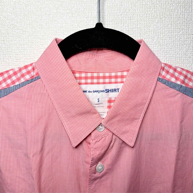 COMME des GARCONS SHIRT 13SS パッチワークシャツ