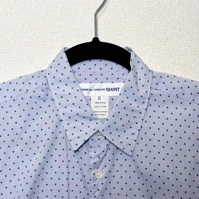 COMME des GARCONS(コムデギャルソン)のCOMME des GARCONS SHIRT フリル装飾半袖シャツ メンズのトップス(シャツ)の商品写真