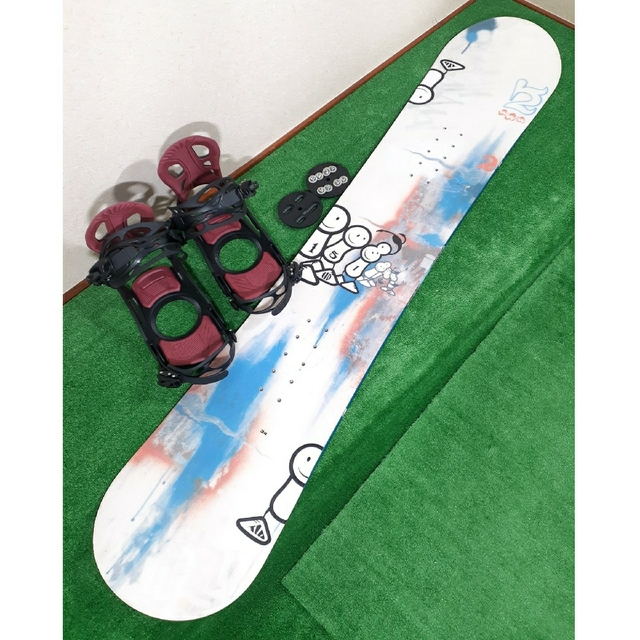 K2(ケーツー)のボードK2×超美品ビンディングROYAL スポーツ/アウトドアのスノーボード(ボード)の商品写真