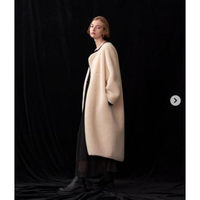 AKTE - 【akte】ロングボアコート 新品未使用品の通販 by アリス AKTE - 【akte】ロングボアコート 新品未使用品の通販 by アリス