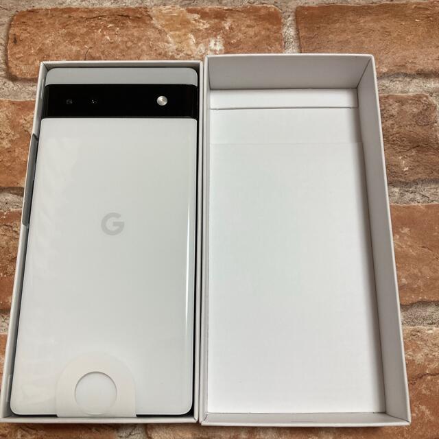 Google Pixel 6a Chalk チョーク 白 新品未使用品 スマホ/家電/カメラのスマートフォン/携帯電話(スマートフォン本体)の商品写真