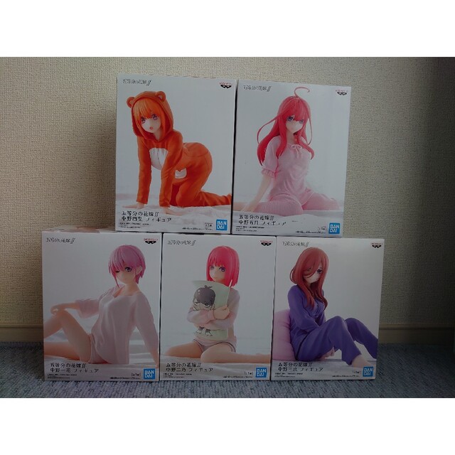 五等分の花嫁∬ パジャマver5体フルコンプセット