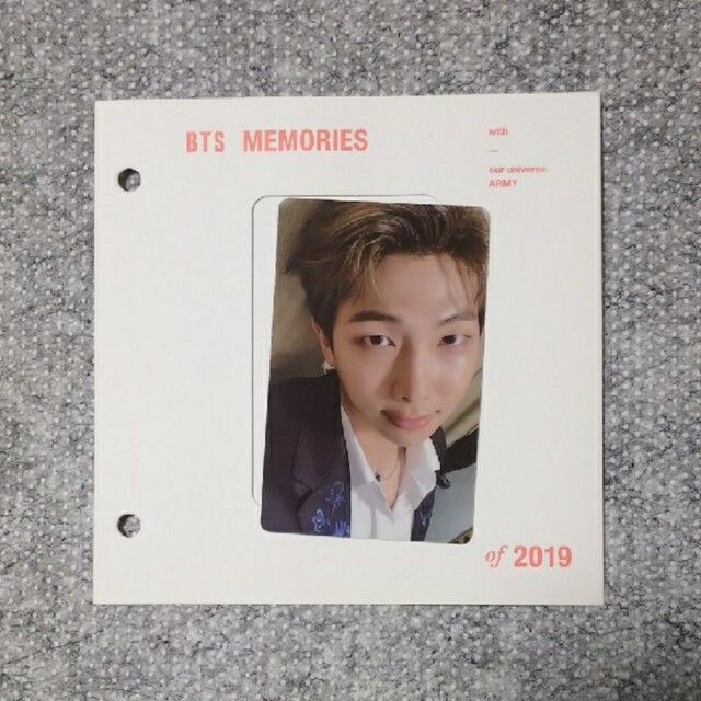 BTS RM ナムジュン Memories 2019 Blu-ray トレカ