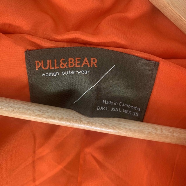 H&M(エイチアンドエム)のpull&bear ボア　ブルゾン　アウター レディースのジャケット/アウター(ブルゾン)の商品写真