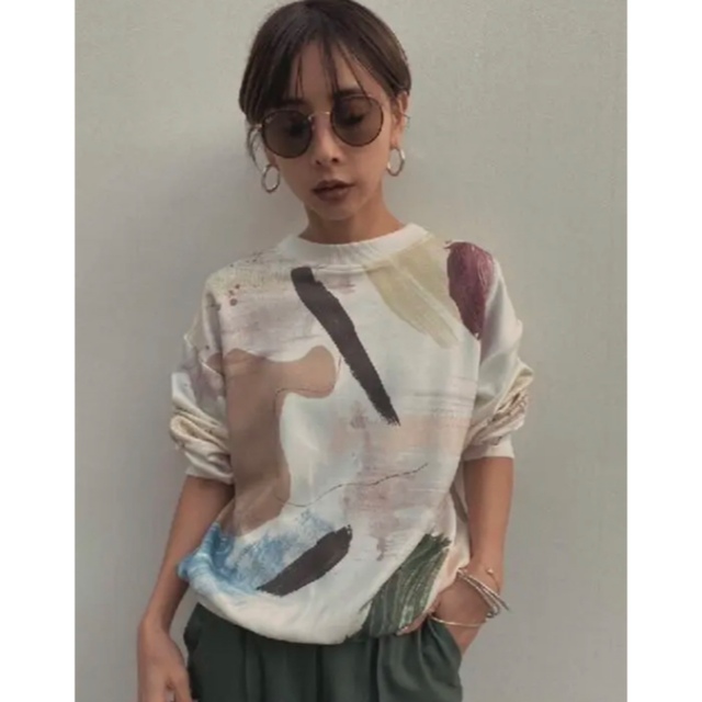 AMERI MARY PAINTING TEE アメリ