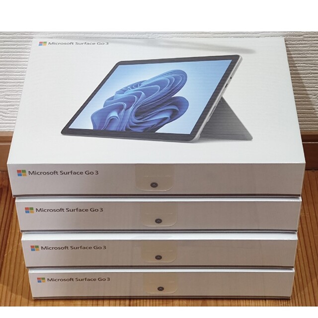 未開封新品　Surface Go 3 8VA-00015　４台セットSSD無線LAN種類