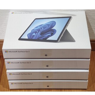 マイクロソフト(Microsoft)の未開封新品　Surface Go 3 8VA-00015　４台セット(タブレット)