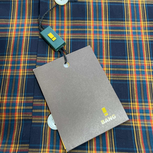 THE SUIT COMPANY(スーツカンパニー)のユニバーサルランゲージ　ETONNE オープカラーシャツ　半袖　チェック メンズのトップス(シャツ)の商品写真