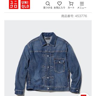 ユニクロ(UNIQLO)の完売！！大人気！ユニクロ　デニムジャケット　ブルー(Gジャン/デニムジャケット)