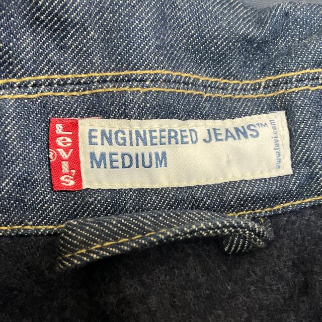 Levi's - Levi's リーバイス デニムロングコート M 生地 ジップ Levi's - Levi's リーバイス デニムロングコート M 生地 ジップ