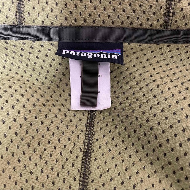 patagonia(パタゴニア)の超希少 パタゴニア リズムフーディ USA製 ロデンヘザー グリーン メンズのジャケット/アウター(ブルゾン)の商品写真