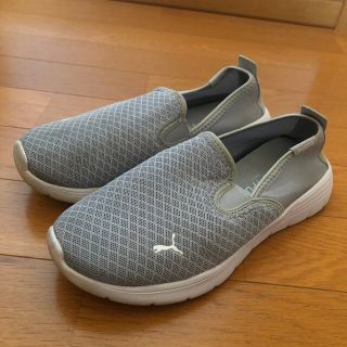 プーマ(PUMA)のPUMAキッズスニーカー23cmグレイスリッポン軽量男女兼用(スニーカー)