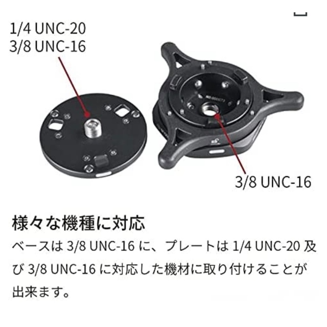 iFootage クイックリリースシステム Seastars Q1S セット 最高