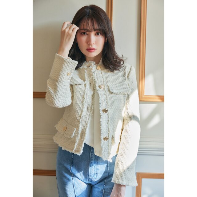 Her lip to - Herlipto ☆ Spring Tweed Jacketの通販 by RUNA's shop