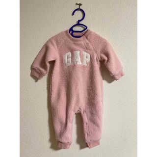 ベビーギャップ(babyGAP)のgapロゴ シェルパ ボディオール 70cm(カバーオール)