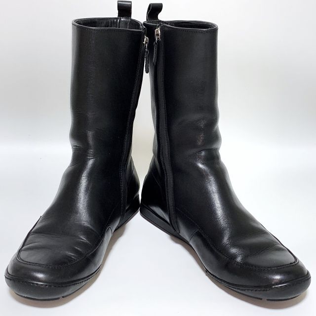 美品 GUCCI グッチ 36≒23cm サイドジップブーツ 黒 レディースD3 美品 GUCCI グッチ 36≒23cm サイドジップブーツ 黒 レディースD3