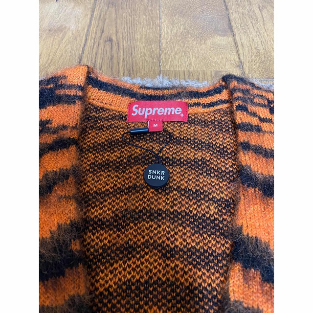 Supreme Brushed Mohair Cardigan 虎 M | angeloawards.com