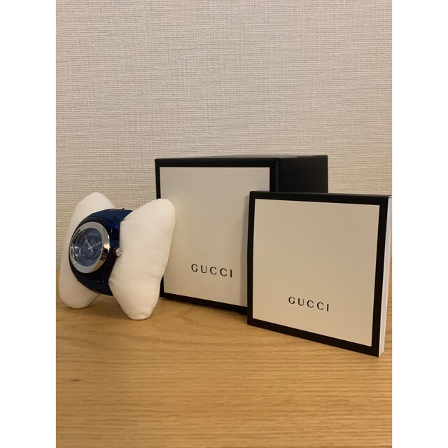 Gucci(グッチ)の【未使用品！】GUCCI メンズ 腕時計 SYNC YA137104 メンズの時計(腕時計(アナログ))の商品写真