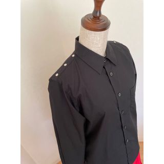 BLACK COMME des GARCONS - ブラックコムデギャルソン / フリルシャツ ...