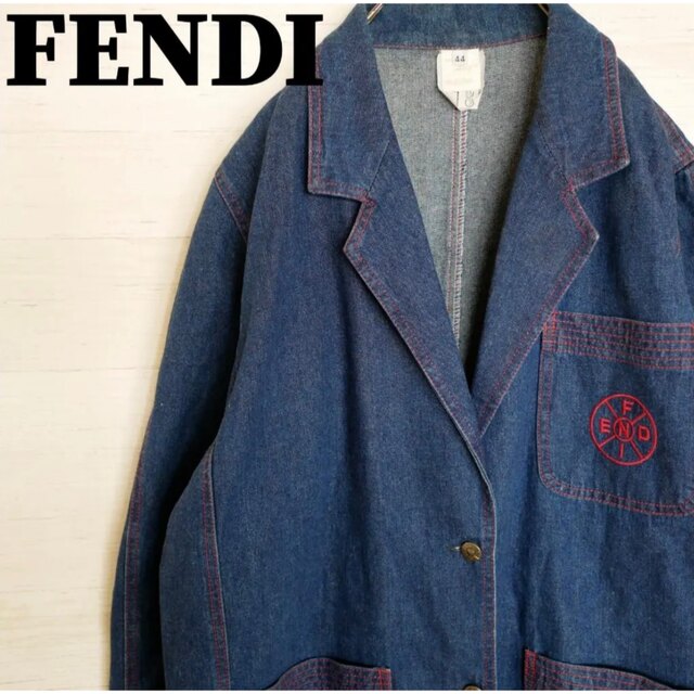 数量は多い FENDIフェンディ×ロロピアーナ テーラードジャケット48L