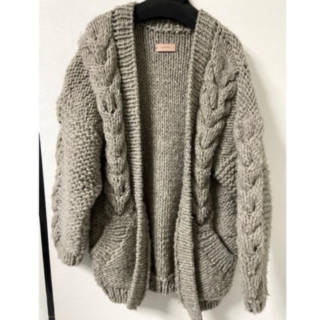 TODAYFUL(トゥデイフル)のTODAY FUL  Cable Handkint Cardigan レディースのトップス(カーディガン)の商品写真